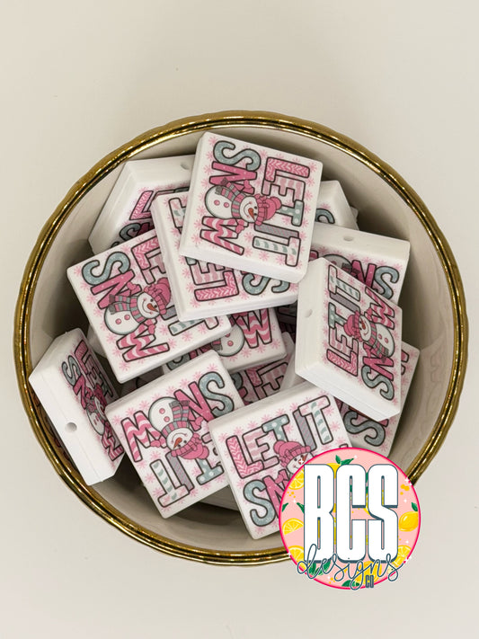 Let it Snow(man) Focal Bead BCS EXCLUSIVE