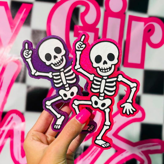 Dancing Skelly Freshie Mold - BCS EXCLUSIVE