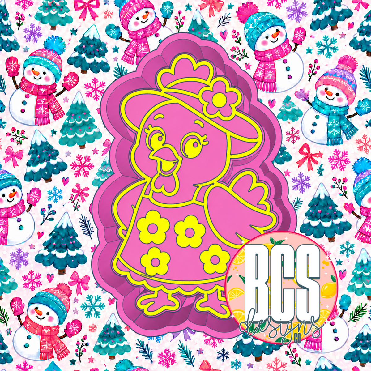 Girly Chicken Freshie Mold