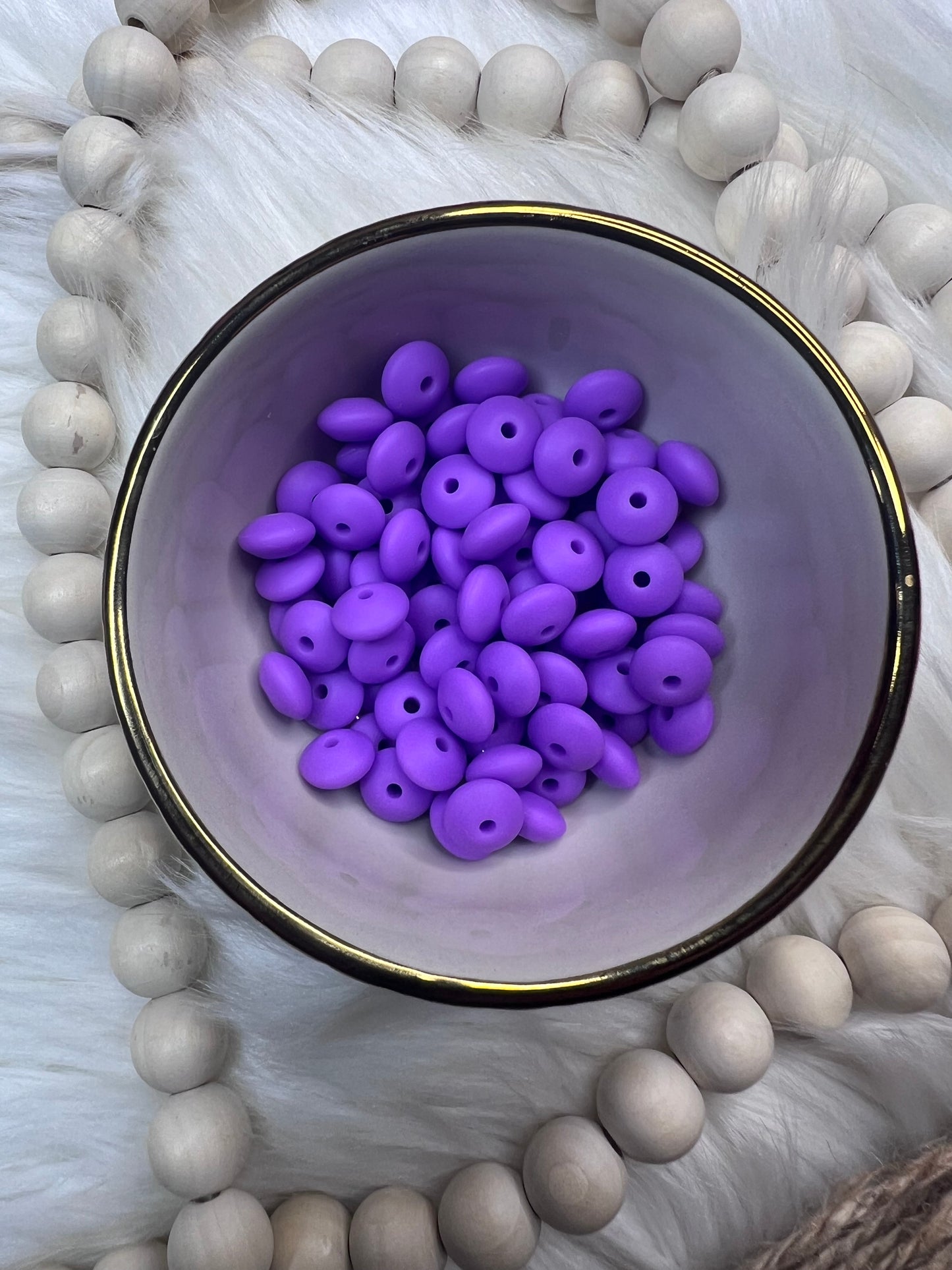 Purple Rain 12mm Silicone Lentil