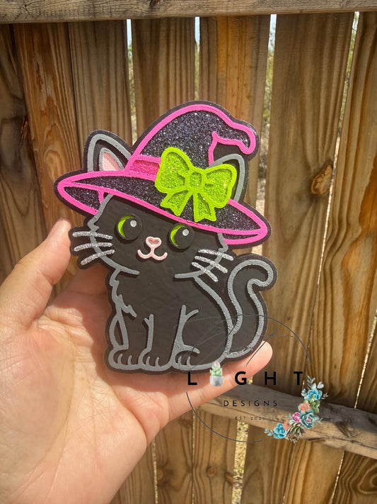 Binx with Witch Hat Freshie Mold - BCS EXCLUSIVE