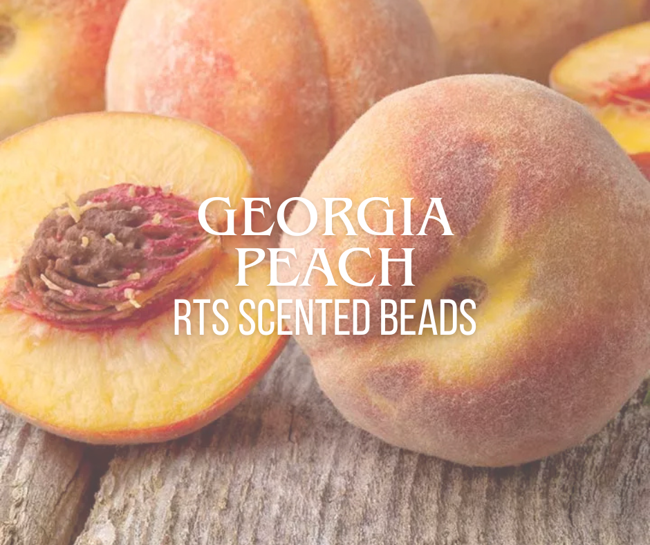 RTS Georgia Peach Scented Beads