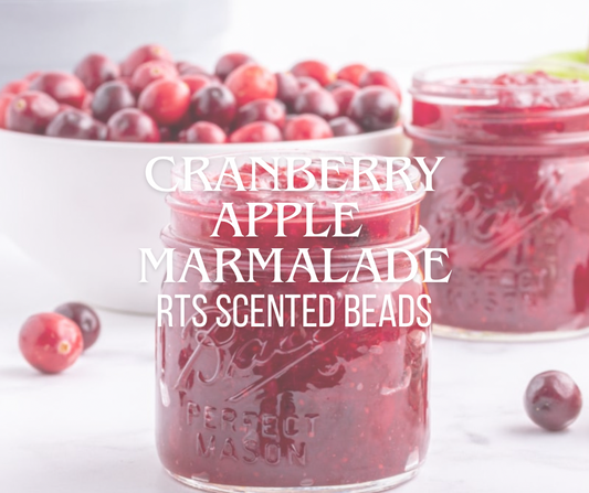 RTS Cranberry Apple Marmalade Scented Freshie Beads