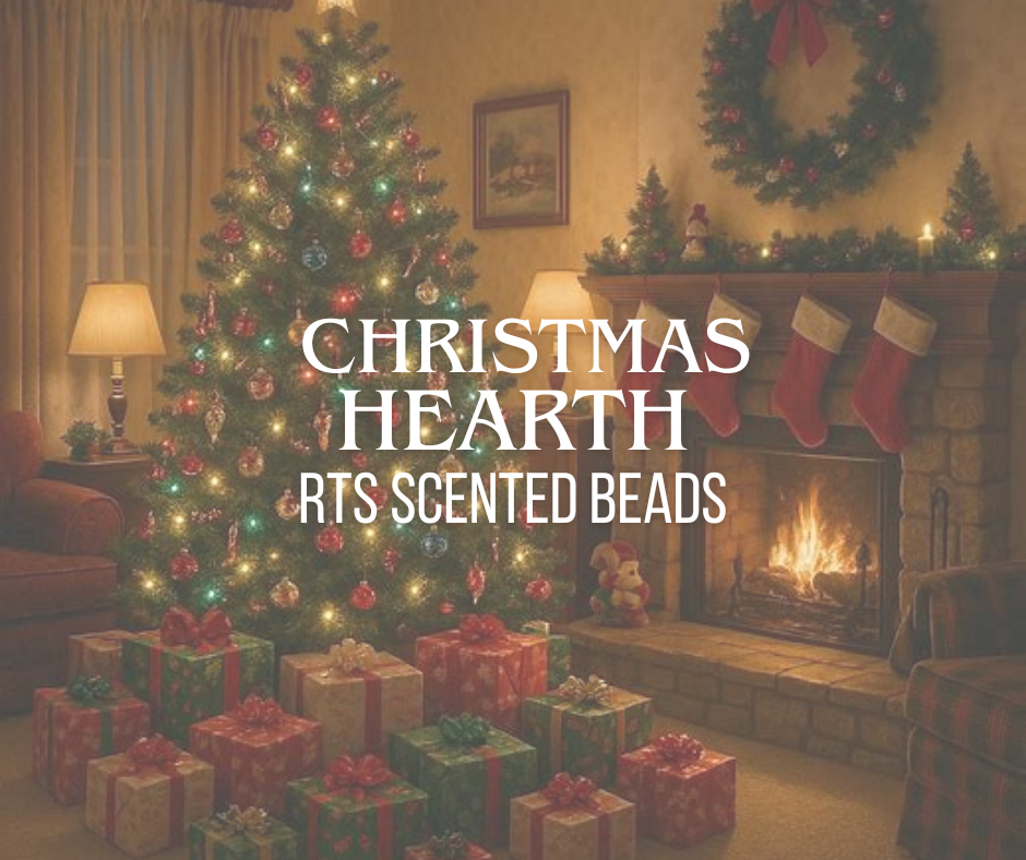 RTS Christmas Hearth Scented Beads