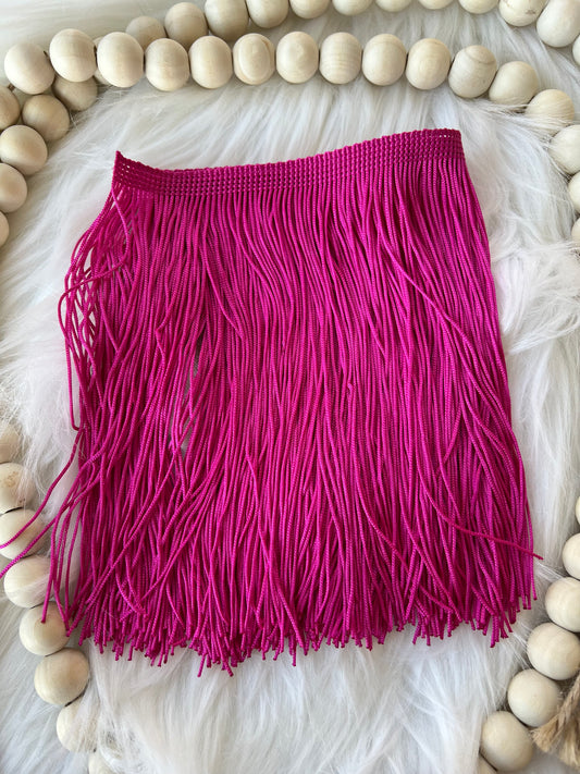 4 inch magenta magic Fringe