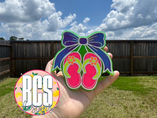 Flip Flop Cherries Freshie Mold