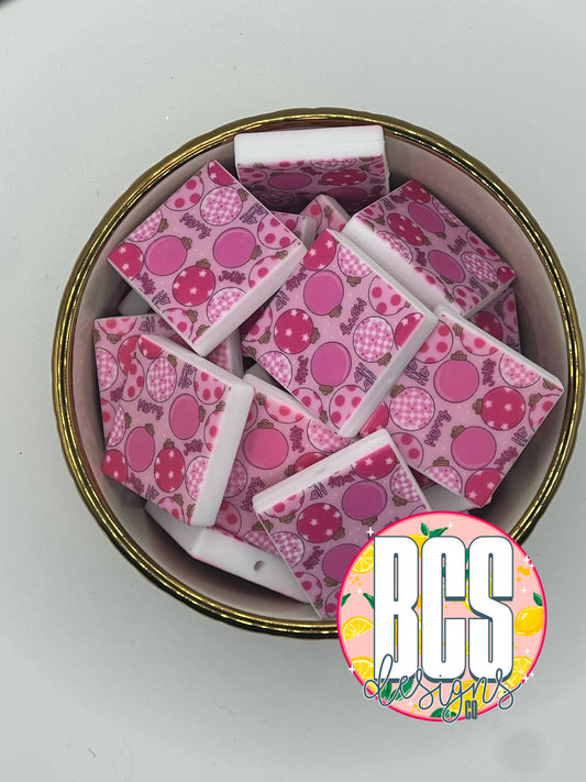Pink Ornament Focal Bead BCS EXCLUSIVE (Collab)