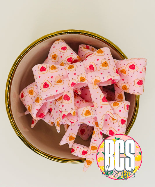 PB & J Besties Bow Straw Topper EXCLUSIVE (Collab)