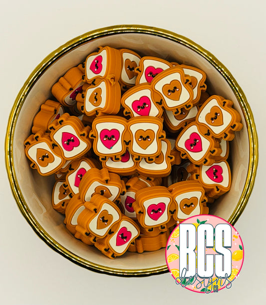 PB & J Besties Focal Bead BCS EXCLUSIVE (Collab)