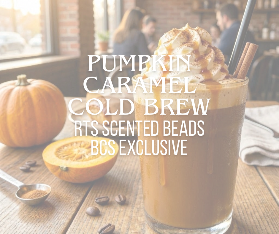 RTS Pumpkin Caramel Coldbrew Scented Beads