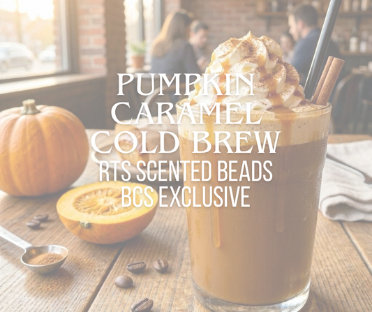 RTS Pumpkin Caramel Coldbrew Scented Beads