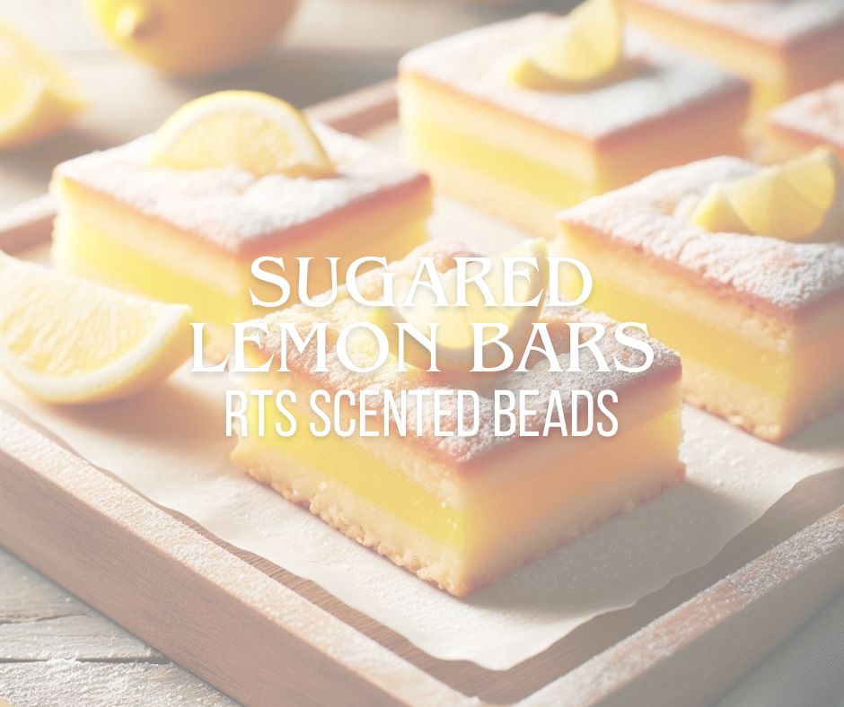 RTS Sugared Lemon Bars Premium Scented Beads