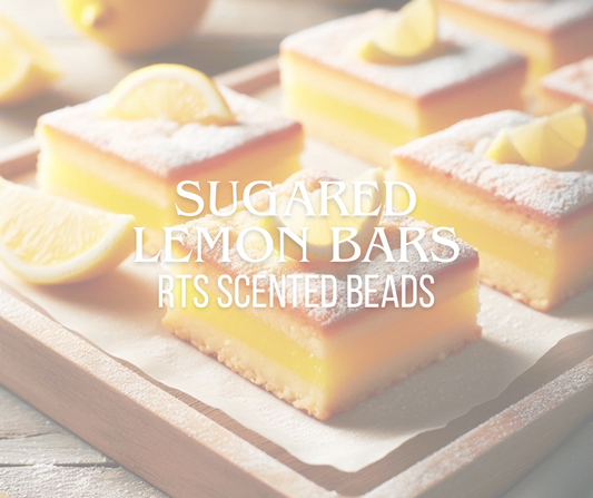 RTS Sugared Lemon Bars Premium Scented Beads