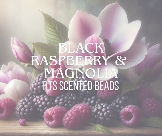 RTS Black Raspberry & Magnolia Premium Scented Beads