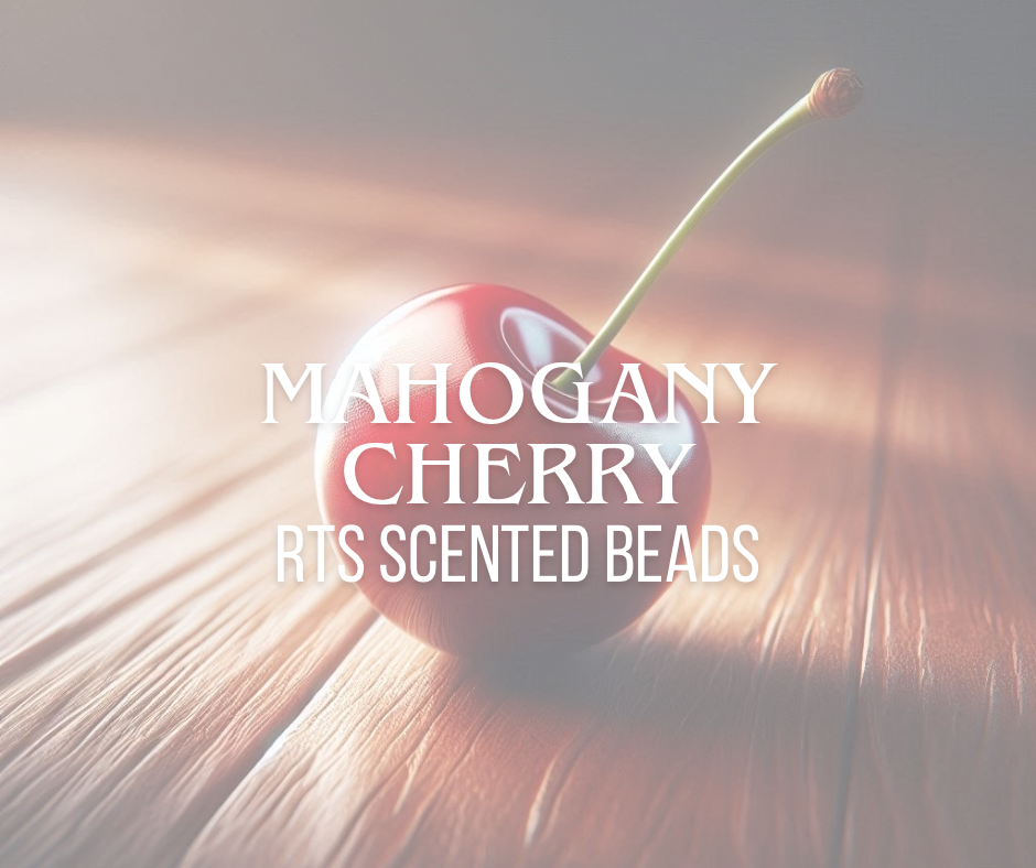 RTS Mahogany Cherry Scented Beads
