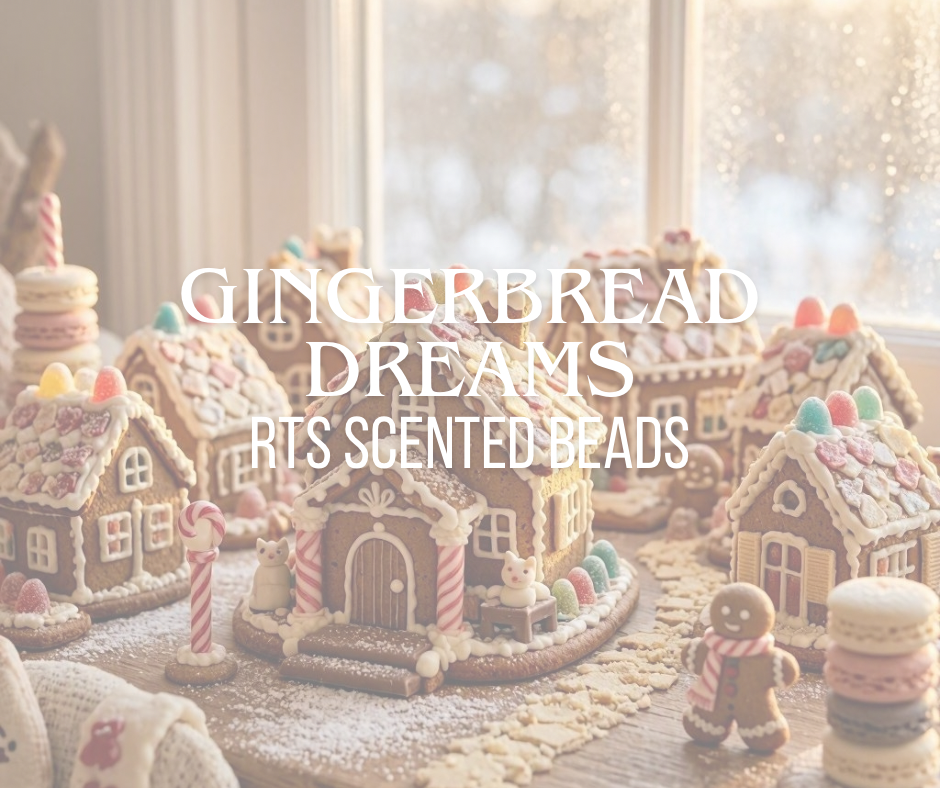 RTS Gingerbread Dreams Scented Beads