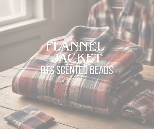 RTS Flannel Jacket Scented Beads