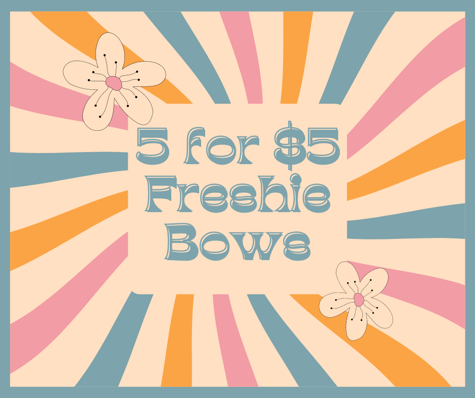 Freshie Bows (5pack)