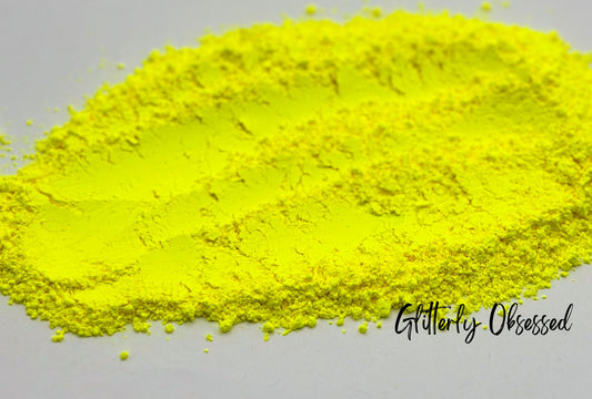 Electric Yellow Mica Powder