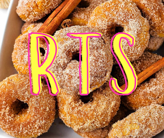 RTS Pumpkin Sugar Donut Scented Beads