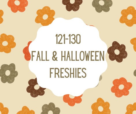 121 - 130 Fall & Halloween Freshies