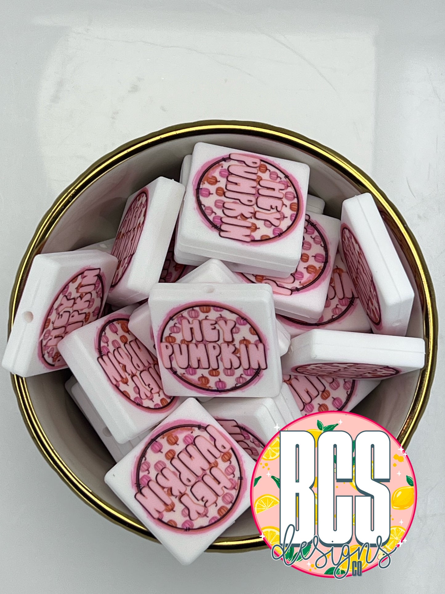 Hey Pumpkin  Focal Bead BCS EXCLUSIVE