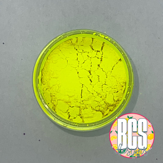Electric Lemon Mica Powder (Neon Yellow)