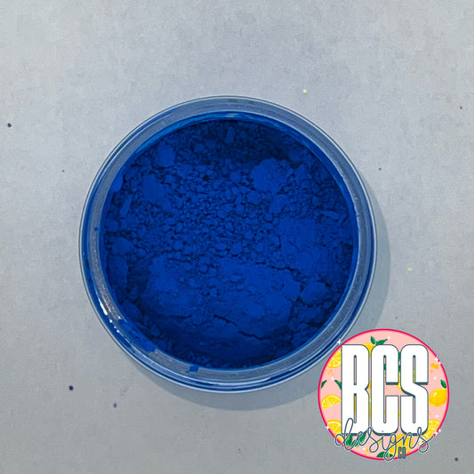 Back The Blue Mica Powder (Neon Blue)