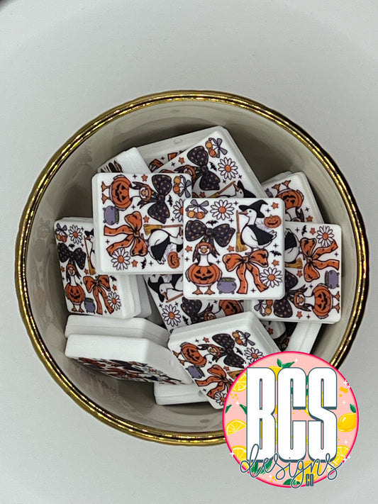 Halloween Goose Focal Bead