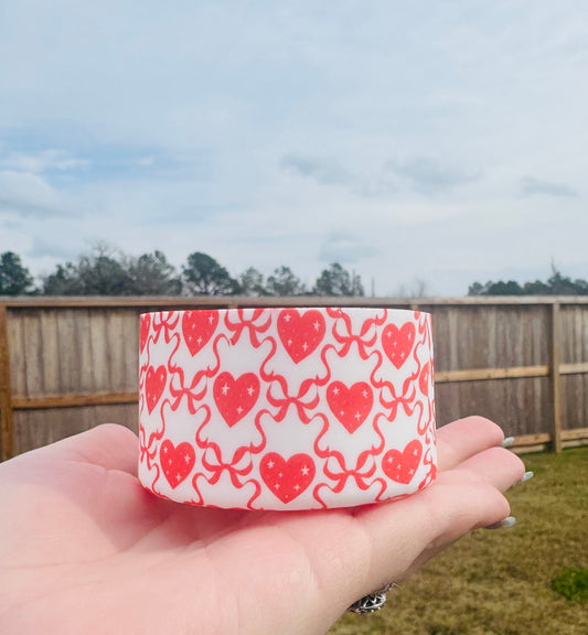 Red Heart Coquette Cup Boot