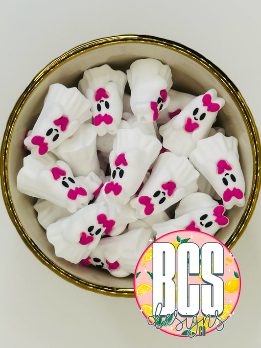 Boujie Valentine Ghost Focal Bead