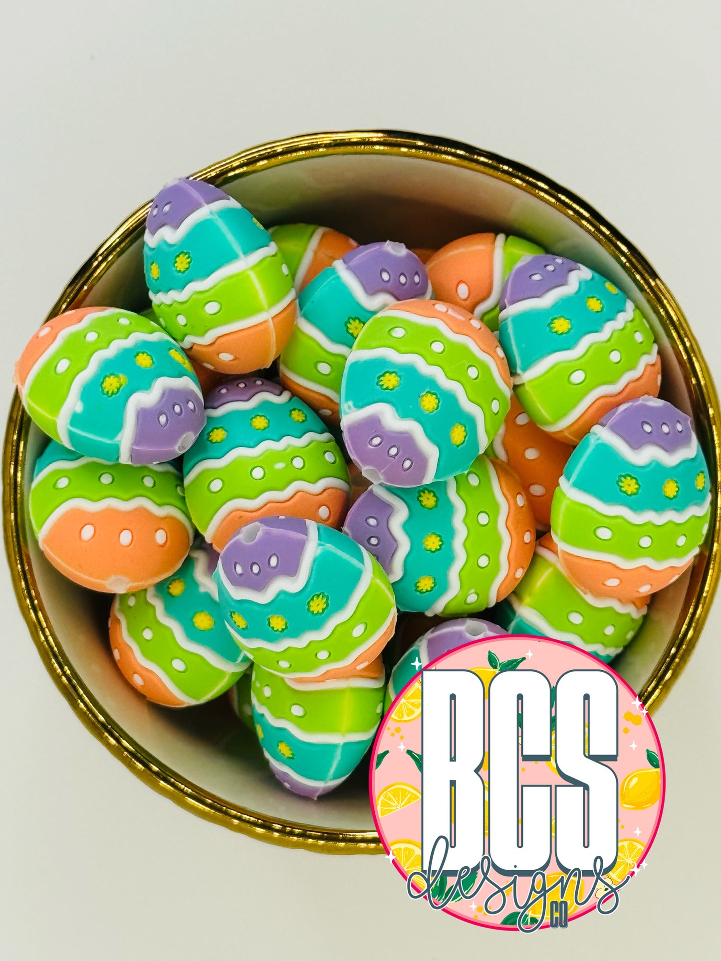 Easter Egg 2 Focal Bead