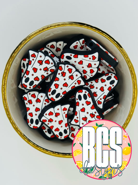 Ghost with Hearts Focal