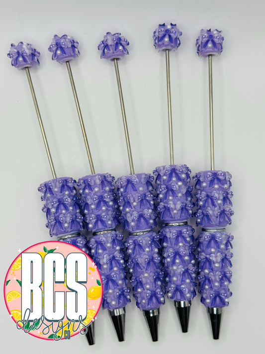 3D Li-Lick Boujee Bow Pen Bases