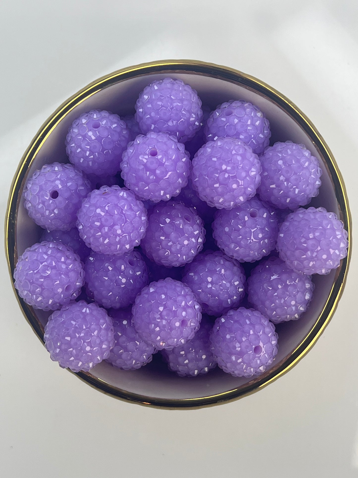 Li-Lick Jelly Rhinestone Beads 20mm (10 pack)