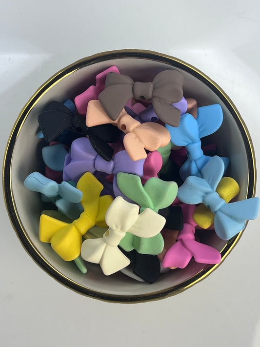Shoe Lace MATTE Acrylic Bead Mix (10 pack)