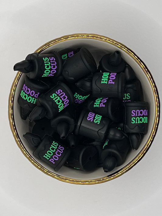 3D Black Flame Candle Focal Bead F&H EXCLUSIVE