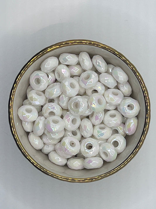 White 15mm Spacer (10 Pack)