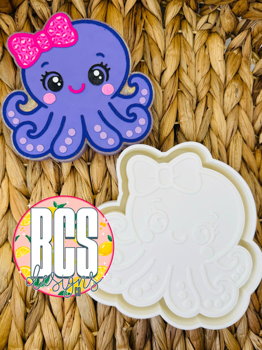 Olivia the Octopus Freshie Mold - BCS EXCLUSIVE