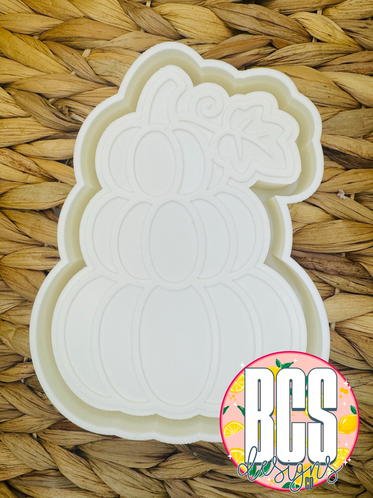 Stacked Pumpkins Freshie Mold - BCS EXCLUSIVE