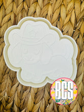 Winnie the Weenie (Cowboy Hat)  Freshie Mold - BCS EXCLUSIVE