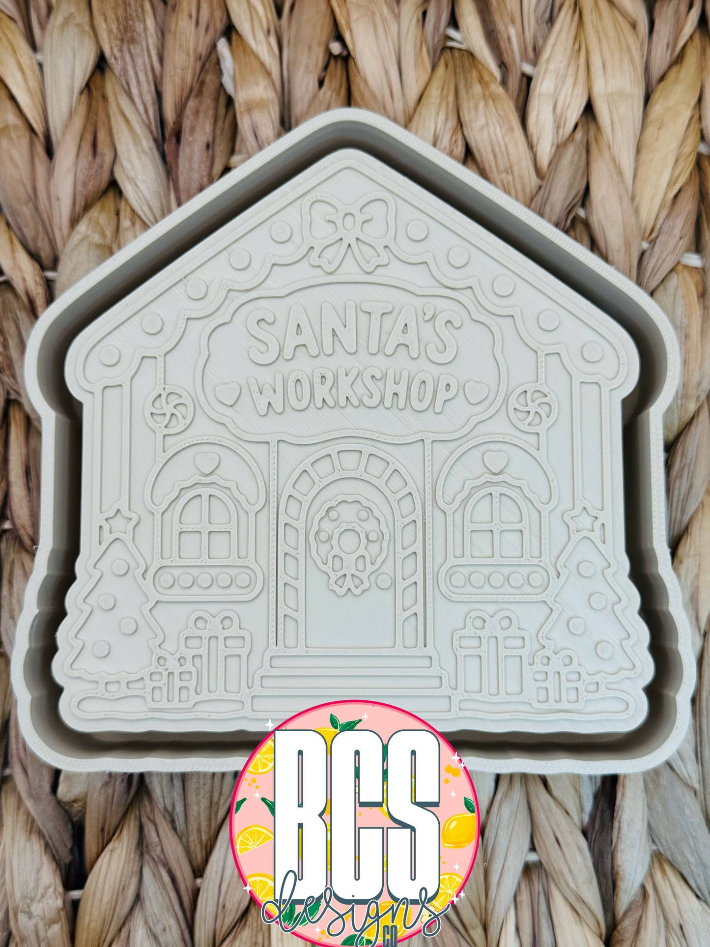 Santa's Workshop Freshie Mold - BCS EXCLUSIVE