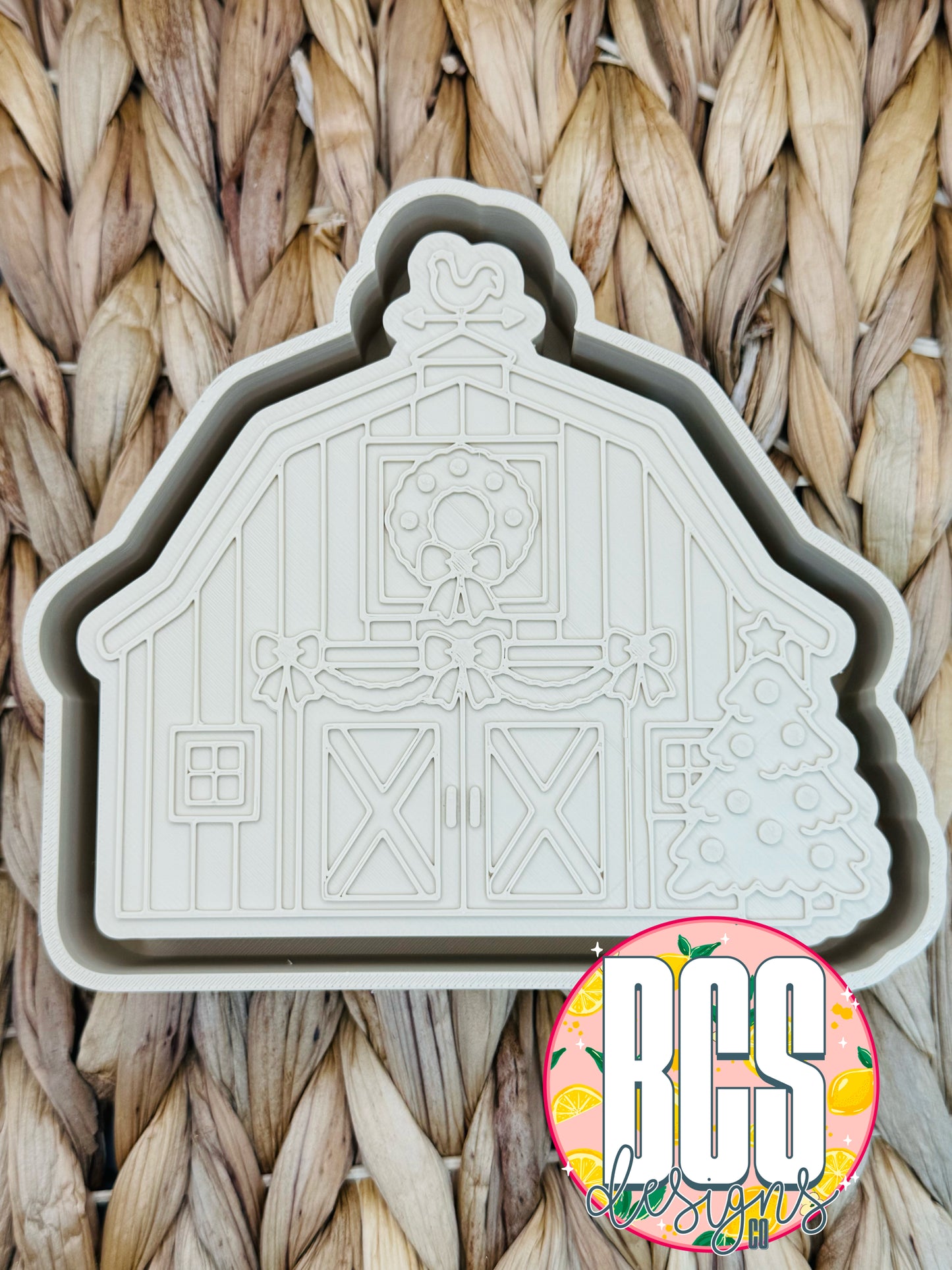 Christmas Barn Freshie Mold - BCS EXCLUSIVE