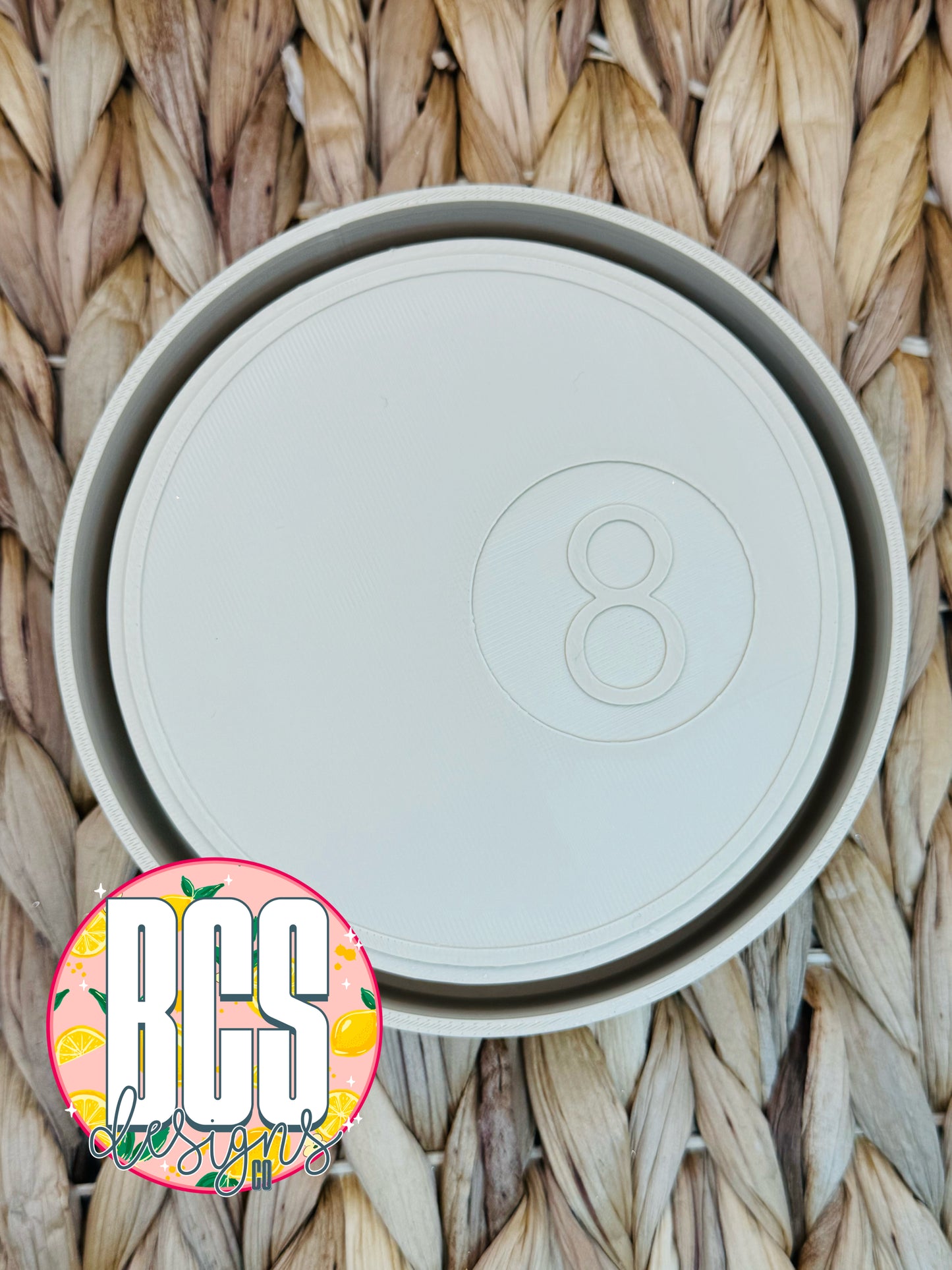 8 Ball Freshie Mold