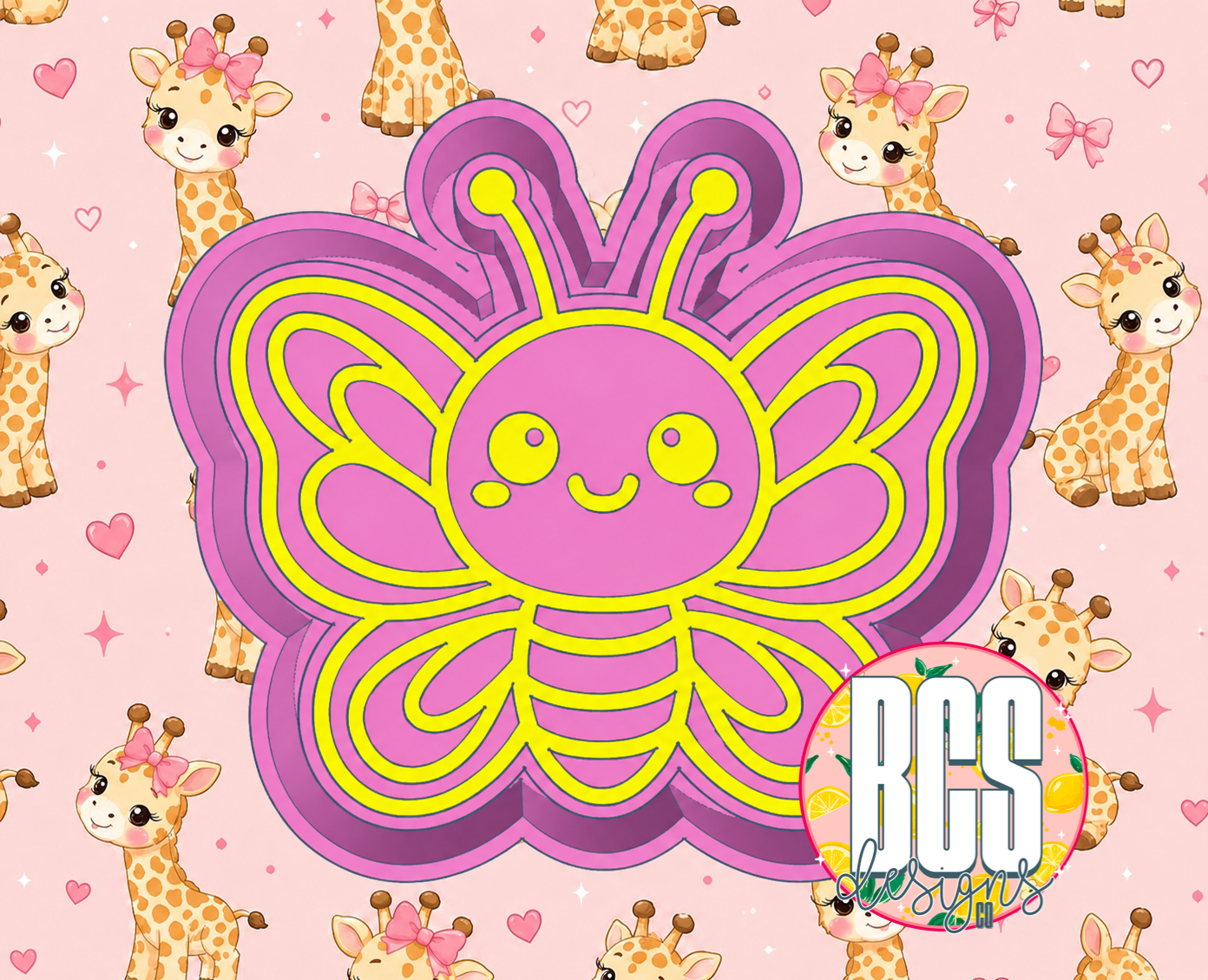 Becca the Butterfly Freshie Mold