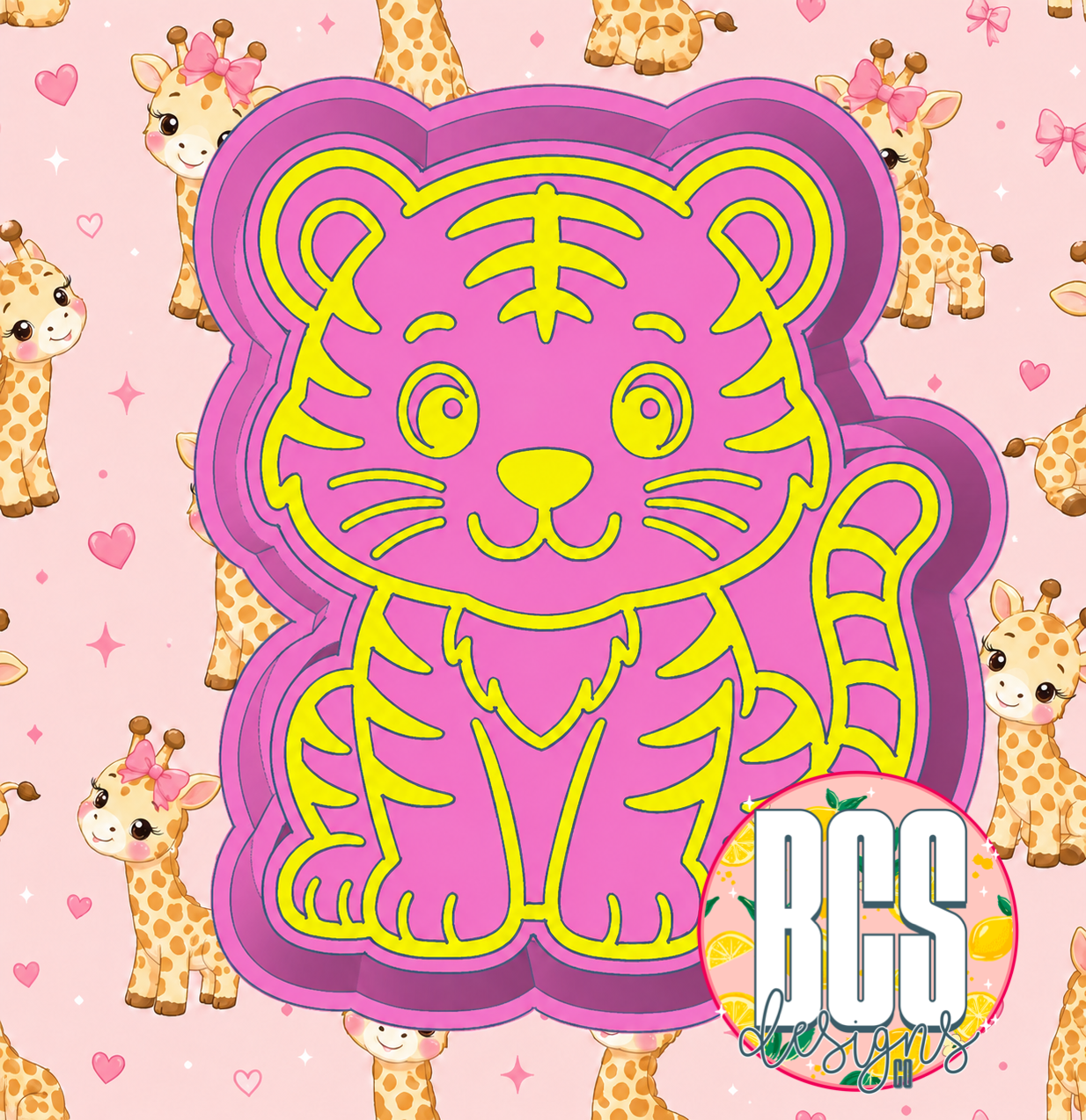 Tyra the Tiger Freshie Mold - BCS EXCLUSIVE