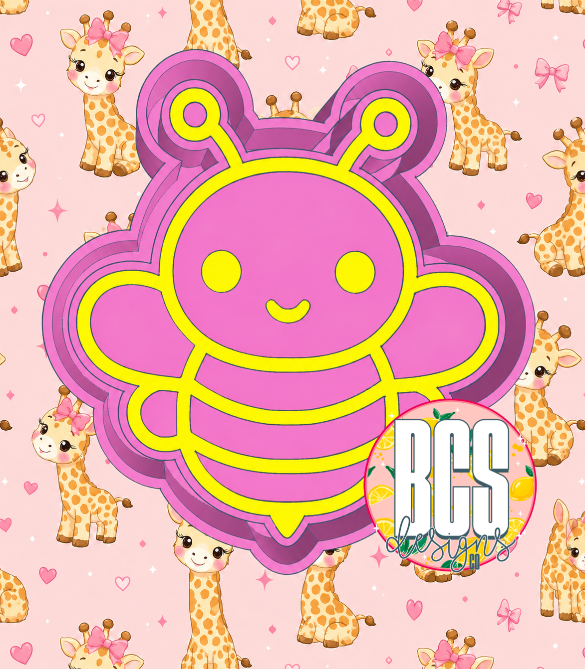 Bree D the Bee Freshie Mold