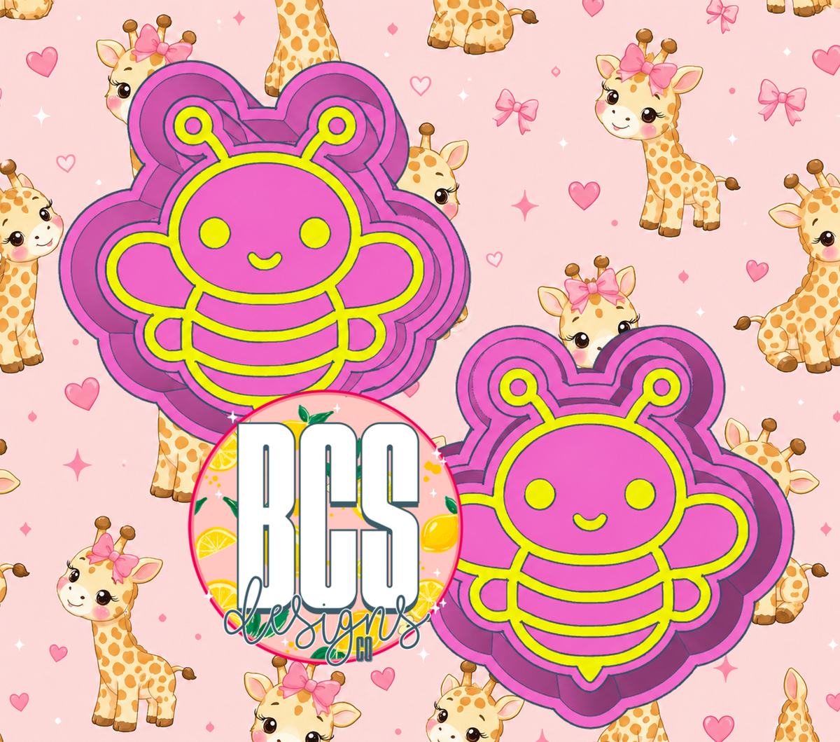 Bree D the Bee VENTS Freshie Mold