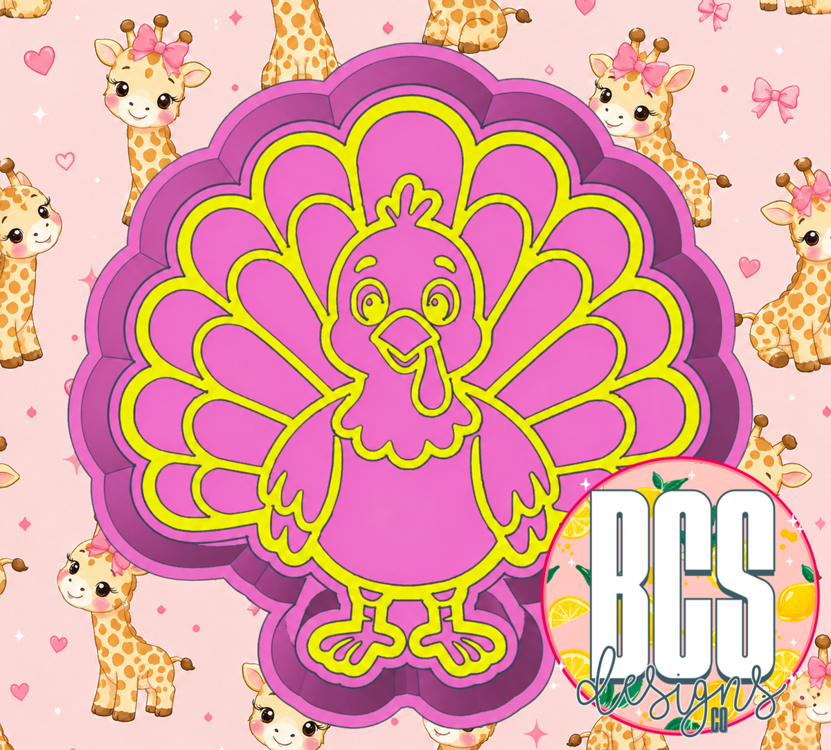 Tyler the Turkey Freshie Mold