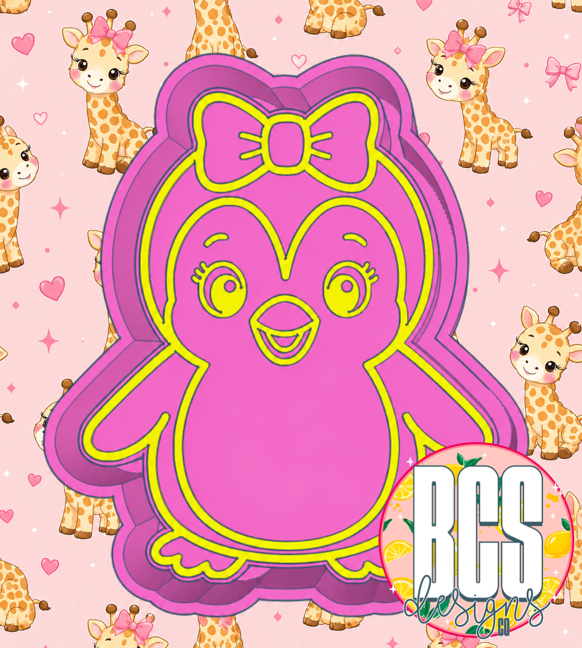 Penelope the Penguin Freshie Mold - BCS EXCLUSIVE